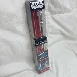 New Star Wars Kotobukiya Luke Skywalker LED Lightsaber Chop Sticks